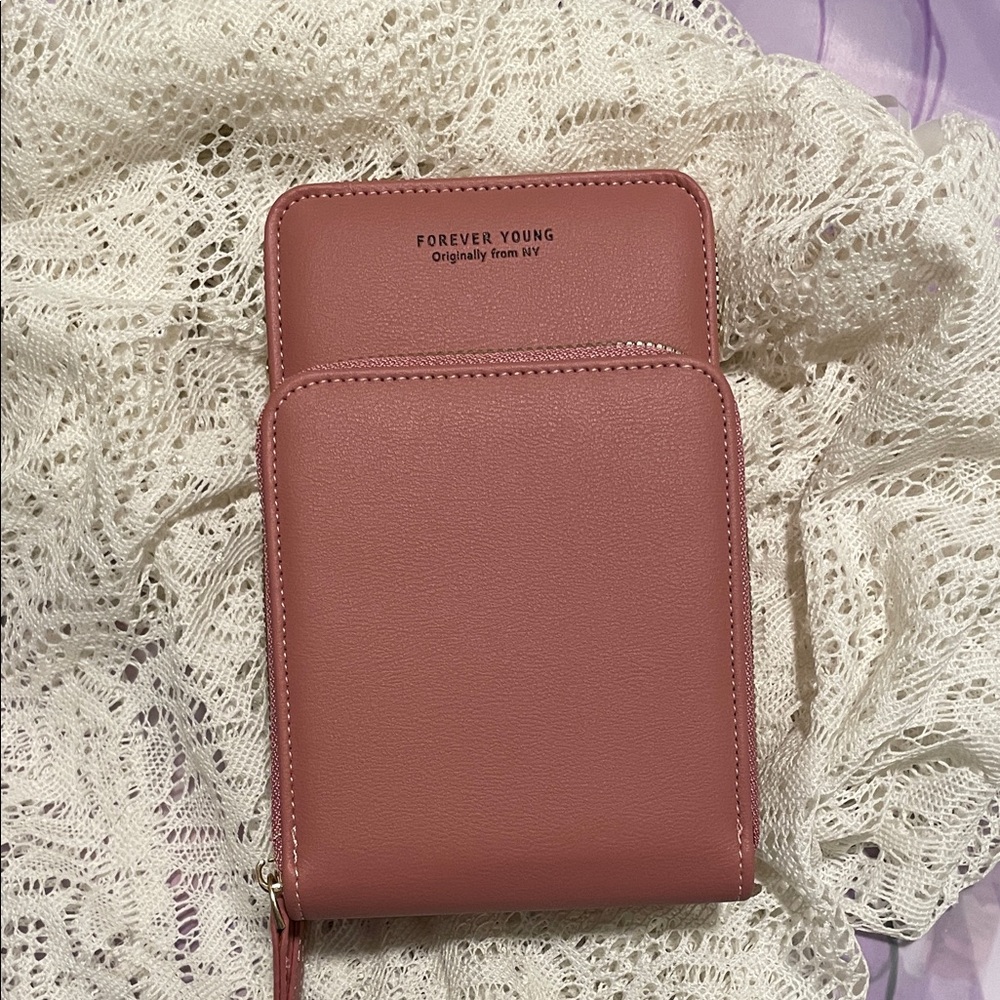Forever Young Blush Pink Card Holder